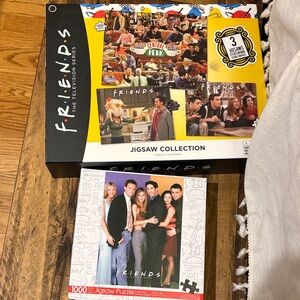 Lot of 4 Friends Jigsaw Puzzle Collection